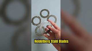 STAHL BLADES FOR HEIDELBERG FOLDING MACHINE 
