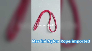 Corde en nylon importée pour machine à coudre à selle Martini, corde en nylon pour languette de couverture de couture à selle