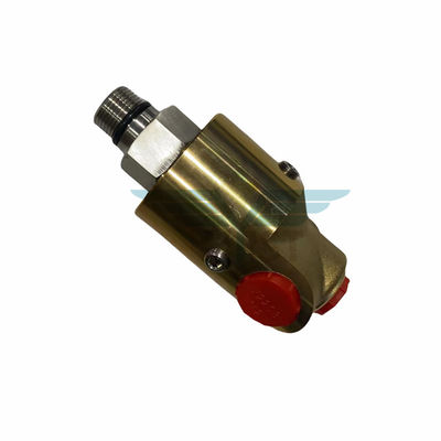 Je vous en prie.580.2807 Valve d'union rotative résistante aux températures élevées avec corps en cuivre/acier pour la tête de refroidissement par alcool CD102