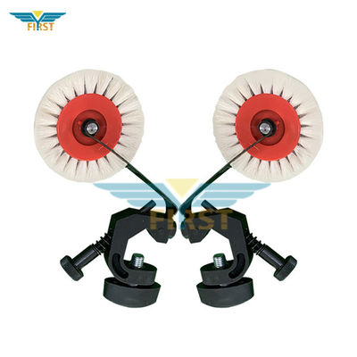 C4 blanc dur.320.104F Roue à pinceau pour les pièces d'impression offset destinées au traitement de surface