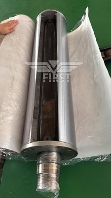 Unité de vernis à rouleau de couverture cylindrique d'occasion originale pour Heidelberg CD 102, en fer/acier/acier inoxydable