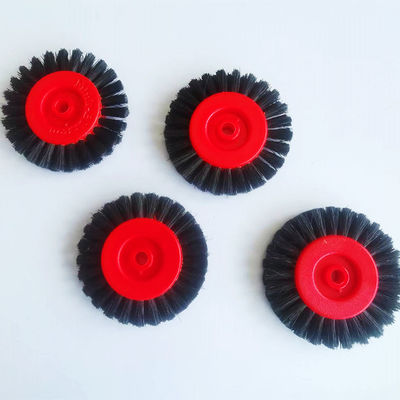 6x60mm roue de pinceau dur pour la machine d'impression Heidelberg en plastique haut de gamme avec poils de porc