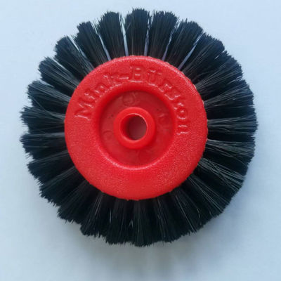 6x60mm roue de pinceau dur pour la machine d'impression Heidelberg en plastique haut de gamme avec poils de porc