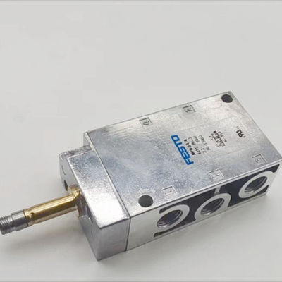 Valve d'air FESTO 8BAR Vente solénoïde en aluminium/cuivre/fer pour une machine d'impression offset