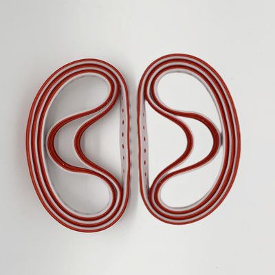 Pièces rouges de machine d'impression offset de la ceinture 245mmx10mm d'aspiration de F4.614.891f