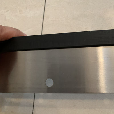 Lames de lavage argentées 560x60x0.5MM, matériau en caoutchouc/fer pour pièces de Machine d'impression GTO52