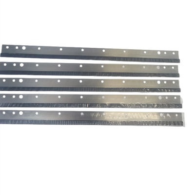 Lames de lavage en caoutchouc/fer de couleur argent, trous 690x50x12 pour pièces de rechange pour presse d'impression KORD64