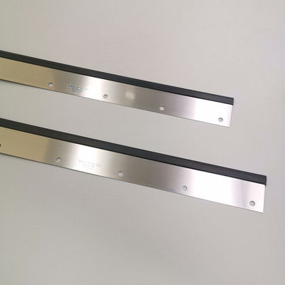 Heidelberg Lave-up lame 960x60x2mm 10 trous Matériau en caoutchouc/fer pour les pièces de rechange de la machine d'impression SOR