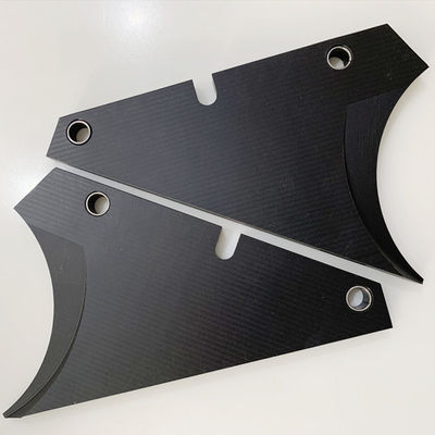 Plaque d'extrémité de couleur gris foncé pour blocs d'extrémité de conduit d'encre Roland 700, pièce de Machine d'impression 160x85mm