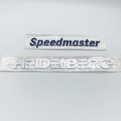 Étiquette grise de la lettre du symbole de Heidelberg pour la machine d'impression offset SM52 SM74 SM102