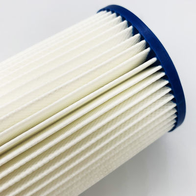 Filtre à huile blanc 245*65*30mm avec papier haut de gamme et fil d'acier pour pièces détachées de la machine d'impression de Heidelberg