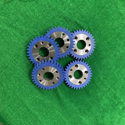 33 Dents Couleur bleue Matériaux en fer engrenage pour Sakura machine à imprimer Presse pièces de rechange