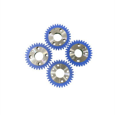 33 Dents Couleur bleue Matériaux en fer engrenage pour Sakura machine à imprimer Presse pièces de rechange