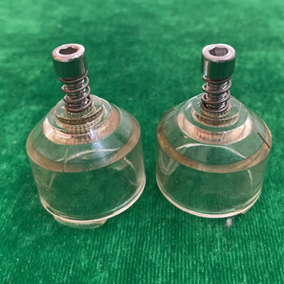 Plastique à extrémité élevé de expédition rapide du diamètre 25mm de tasse de boule de pièces de machine de pliage de gestion par objectifs