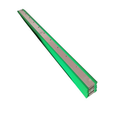 Couleur verte SM102 CD102 Lamelle de lavage en caoutchouc compatible avec du matériel en polyuréthane / caoutchouc / acier pour l'impression offset