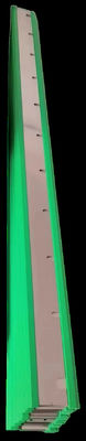 Couleur verte SM102 CD102 Lamelle de lavage en caoutchouc compatible avec du matériel en polyuréthane / caoutchouc / acier pour l'impression offset