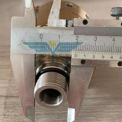 Je vous en prie.580.2807 Valve d'union rotative résistante aux températures élevées avec corps en cuivre/acier pour la tête de refroidissement par alcool CD102