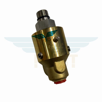 Je vous en prie.580.2807 Valve d'union rotative résistante aux températures élevées avec corps en cuivre/acier pour la tête de refroidissement par alcool CD102