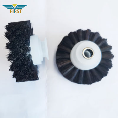 Roue de brosse noire de 60*8.5*35mm pour des pièces de machine d'impression de KBA