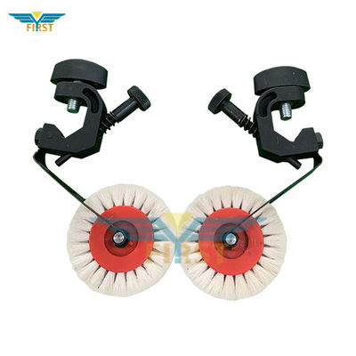 Brosse de roue Heidelberg avec traitement de Surface de polissage et matériau en fer à poils de porc pour Machines d'impression OEM disponible