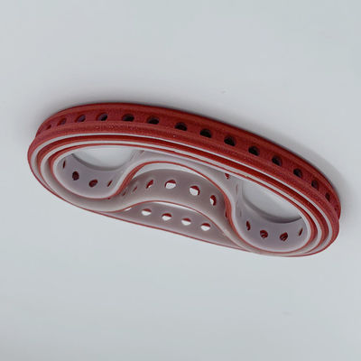 Ceinture différente d'aspiration de PVC d'épaisseur pour la ceinture en caoutchouc rouge résistante d'huile de HD