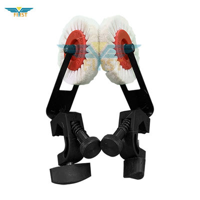 C4 blanc dur.320.104F Roue à pinceau pour les pièces d'impression offset destinées au traitement de surface