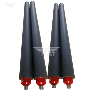 Rouleau de forme oscillant rouge/noir avec matériau en fer/acier/caoutchouc pour SM74, livraison rapide