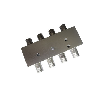 Boîte de distribution de soupape de distribution d'air en acier inoxydable CD102 avec surface de polissage
