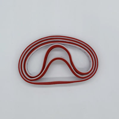 Ceinture d'aspiration en PVC rouge d'épaisseur différente pour HD Ceinture de caoutchouc rouge résistante à l'huile