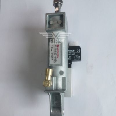 Cylindre de couleur argentée A1.184.0010 Ventilateur d'impression par décalage des pièces de la machine à piston