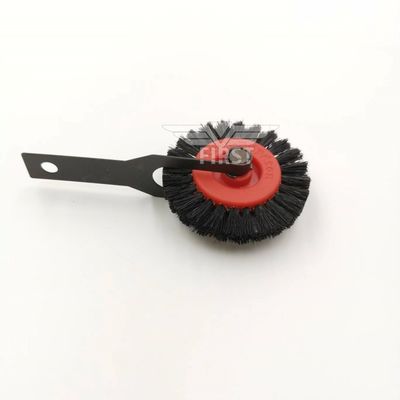 Pinceau chinois à brosse dure roue d'imprimante machine d'alimentation Pinceau avec support