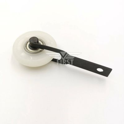 Pinceau chinois à brosse dure roue d'imprimante machine d'alimentation Pinceau avec support