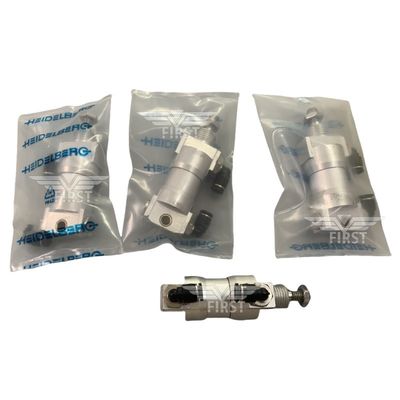 Valve à cylindre en matériau d'aluminium Valve solénoïde personnalisée pour pièces Heidelberg de 300 g de poids net