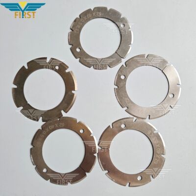 Lames de coupe en acier blanc de la machine à plier Heidelberg-Stahl - Options en forme de U et en forme de V pour la résistance à l'usure