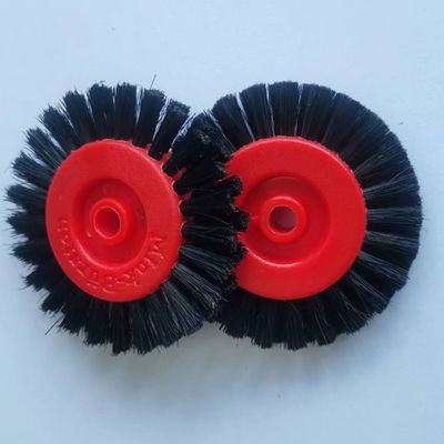 6x60mm roue de pinceau dur pour la machine d'impression Heidelberg en plastique haut de gamme avec poils de porc