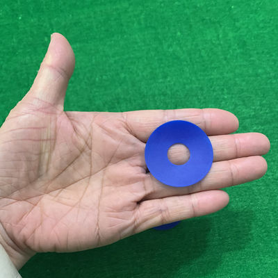 Les tailles bleues de norme de couleur de surgeon en caoutchouc plat de 38 x de 15 x de 0.8mm forme