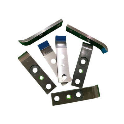 Pince SOR en acier au carbone pour impression offset HD avec trou central de 5 mm et taille de 75 mm x 18 x 4 mm