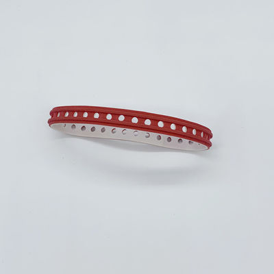 Ceinture d'aspiration en PVC rouge d'épaisseur différente pour HD Ceinture de caoutchouc rouge résistante à l'huile