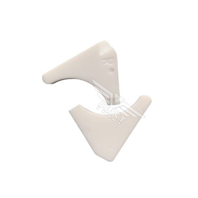 Plaque en plastique de couleur blanche de haute qualité destinée à la machine d'impression Heidelberg GTO52