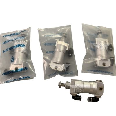 Valve à cylindre en matériau d'aluminium Valve solénoïde personnalisée pour pièces Heidelberg de 300 g de poids net