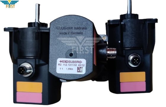 1.5Nm moteur à engrenage noir pour machine d'impression offset Heidelberg Motors