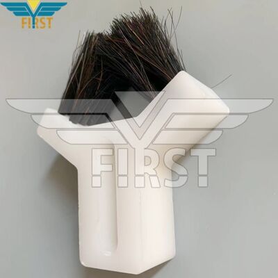 Brosse universelle en poils de porc à chevrons, pour Machine à ongles Martini Riding